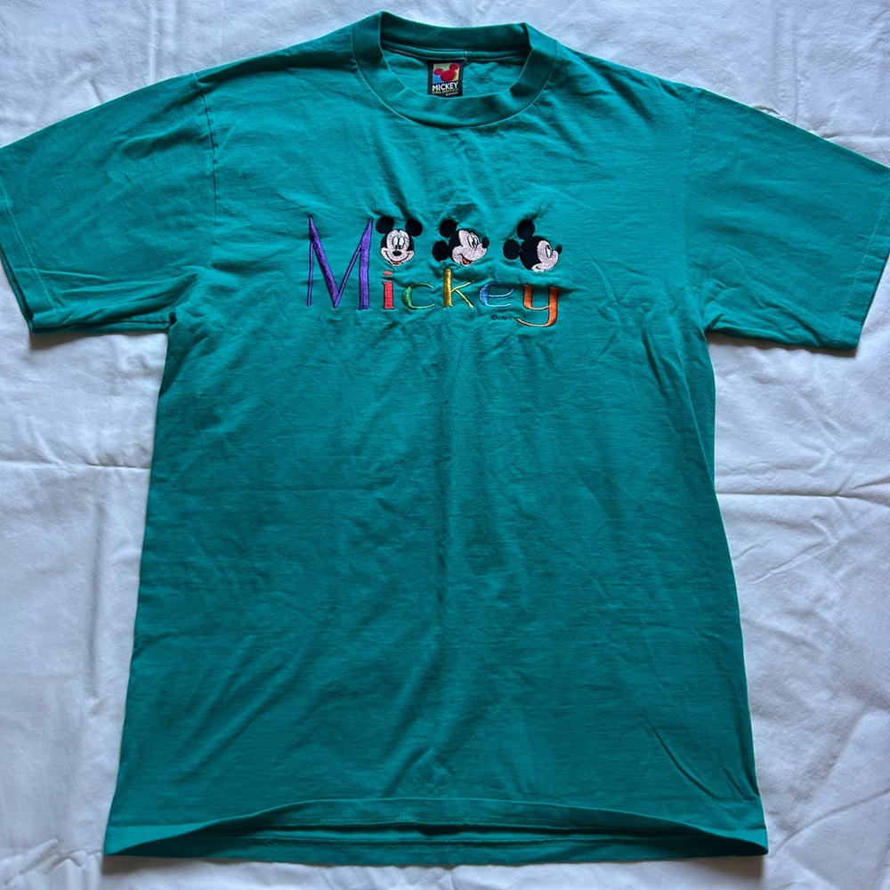 Mickey Mouse Teal T-Shirt